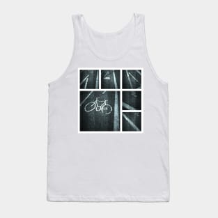 CYCLEWAY BLUES - ON YOUR BIKE Tank Top